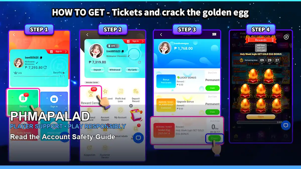 PHMAPALAD responsible play resources for Philippine players